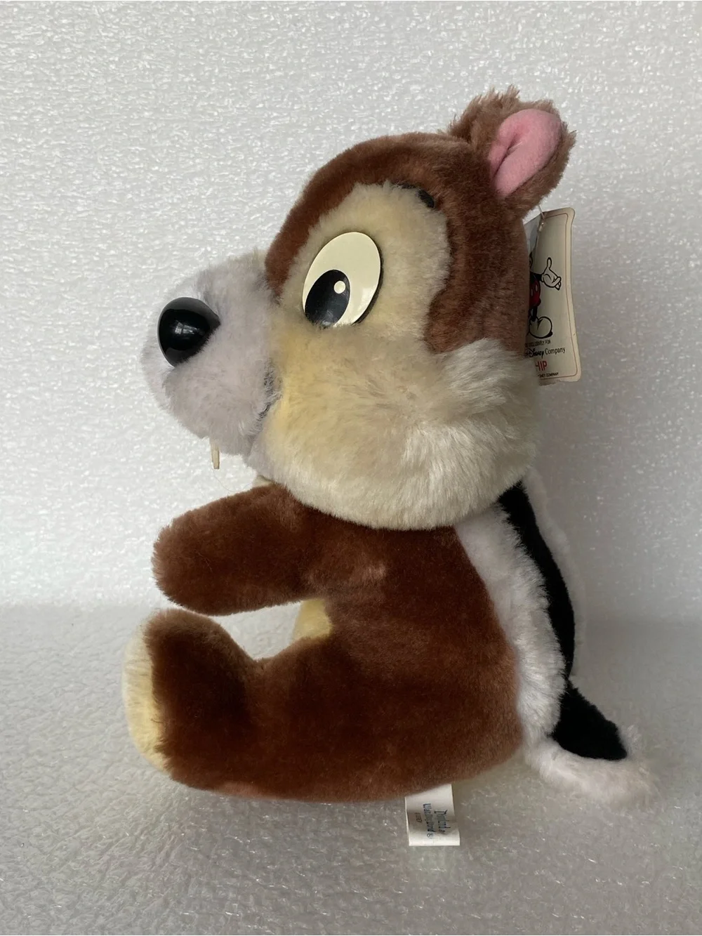 Vintage Disneyland Walt Disney World CHIP From Chip 'n' Dale Plush Chipmunk Toy